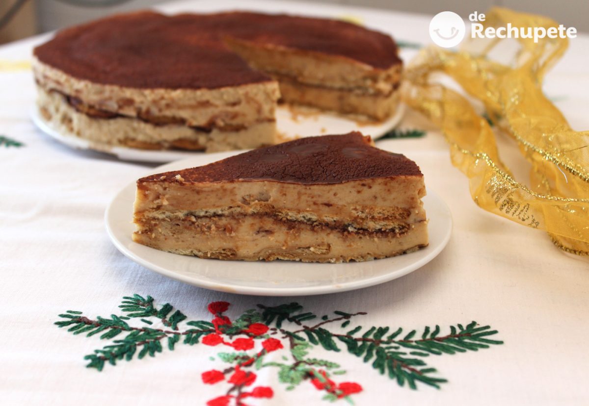 Tiramisú de turrón