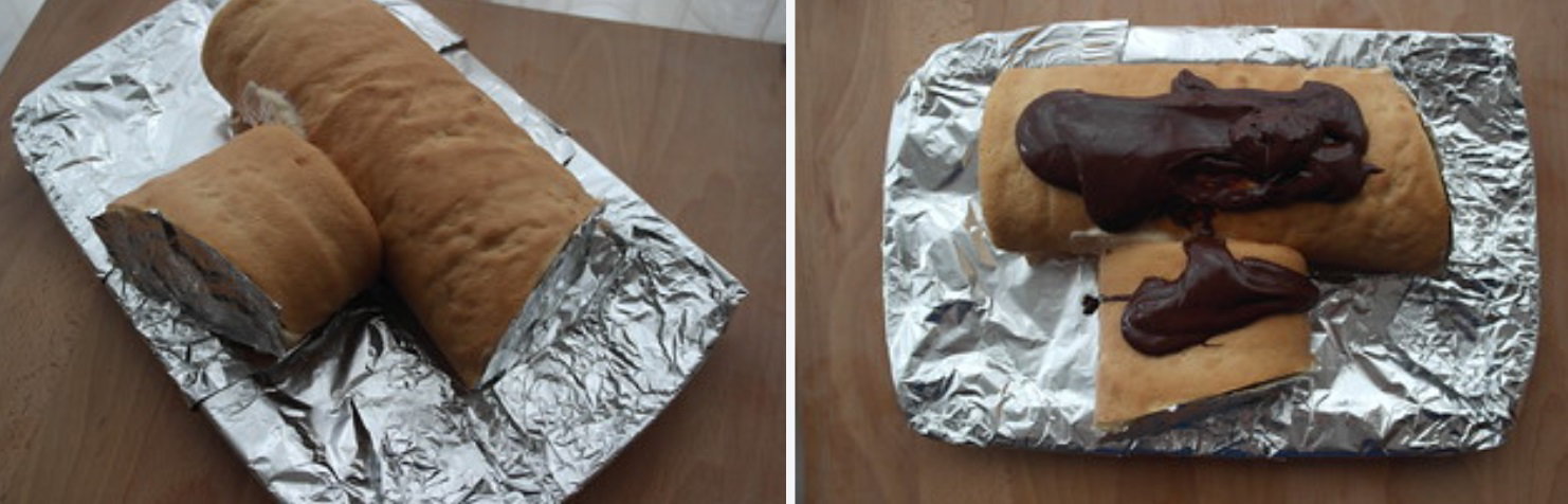 Tronco de navidad o buchê de noël, un bonito postre navideño