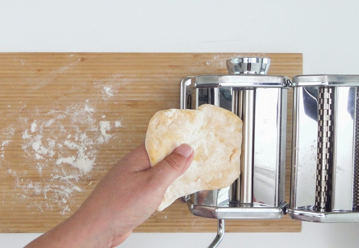 Cómo hacer pasta fresca casera con máquina