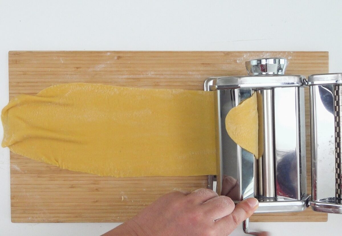 Cómo hacer pasta fresca casera con máquina