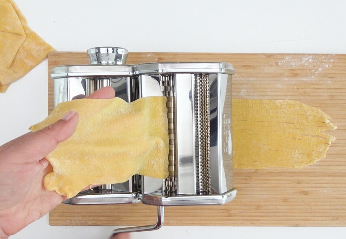 Cómo hacer pasta fresca casera con máquina