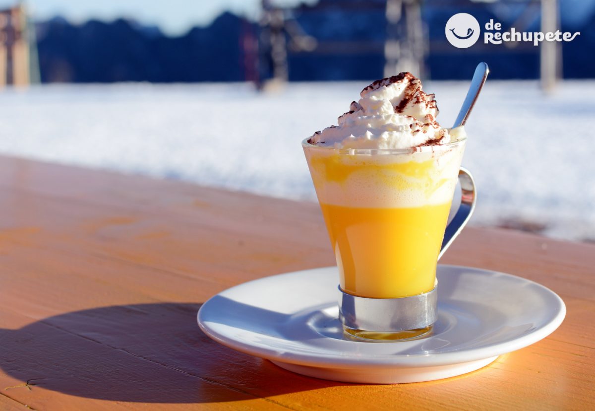 Café bombardino. Receta del famoso cóctel italiano paso a paso