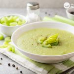 Crema de apio. Preparación tradicional y con Thermomix