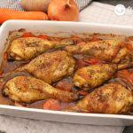 Muslos de pollo al horno con patatas