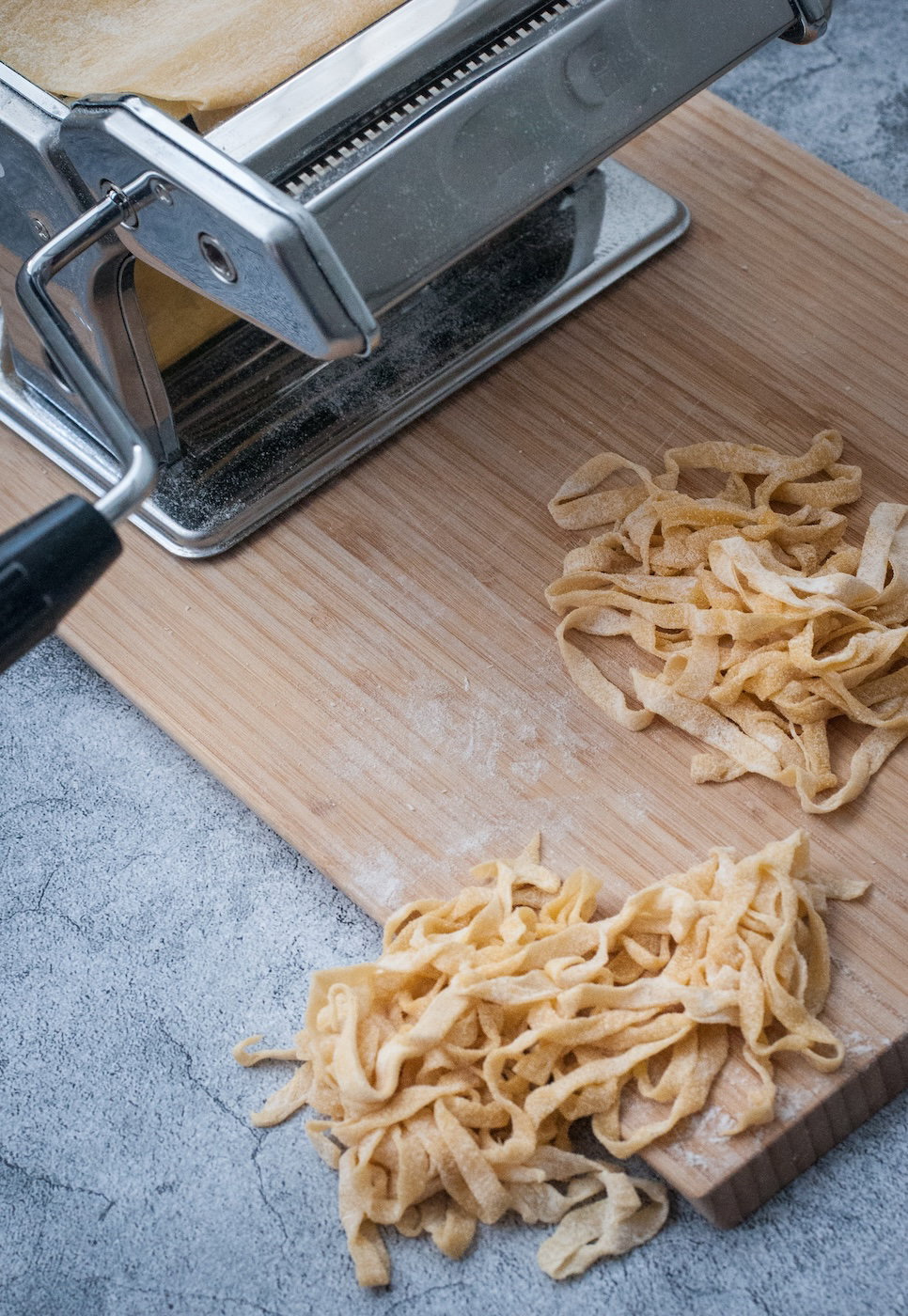 Cómo hacer pasta fresca casera con máquina
