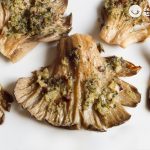 Setas al horno. Receta rápida, fácil y saludable