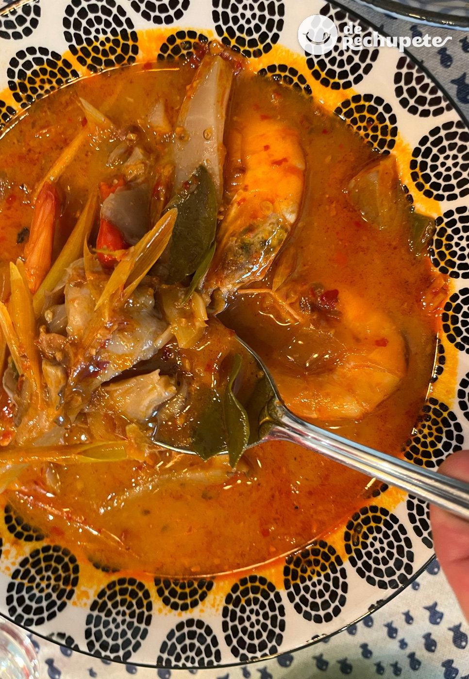 Tom Yam Kung. La deliciosa sopa de langostinos tailandesa