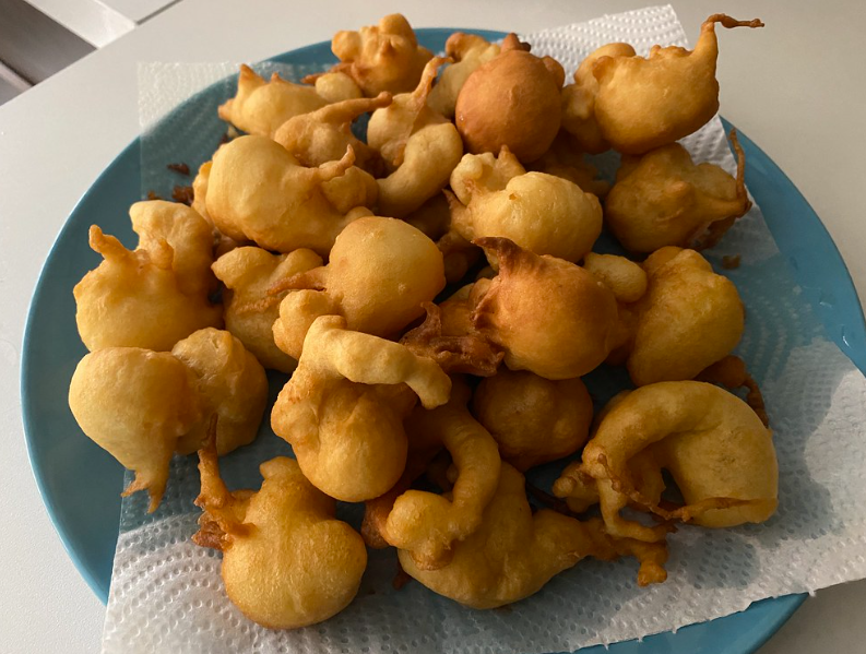 Buñuelos tradicionales de Águilas. El postre de Carnaval en Murcia