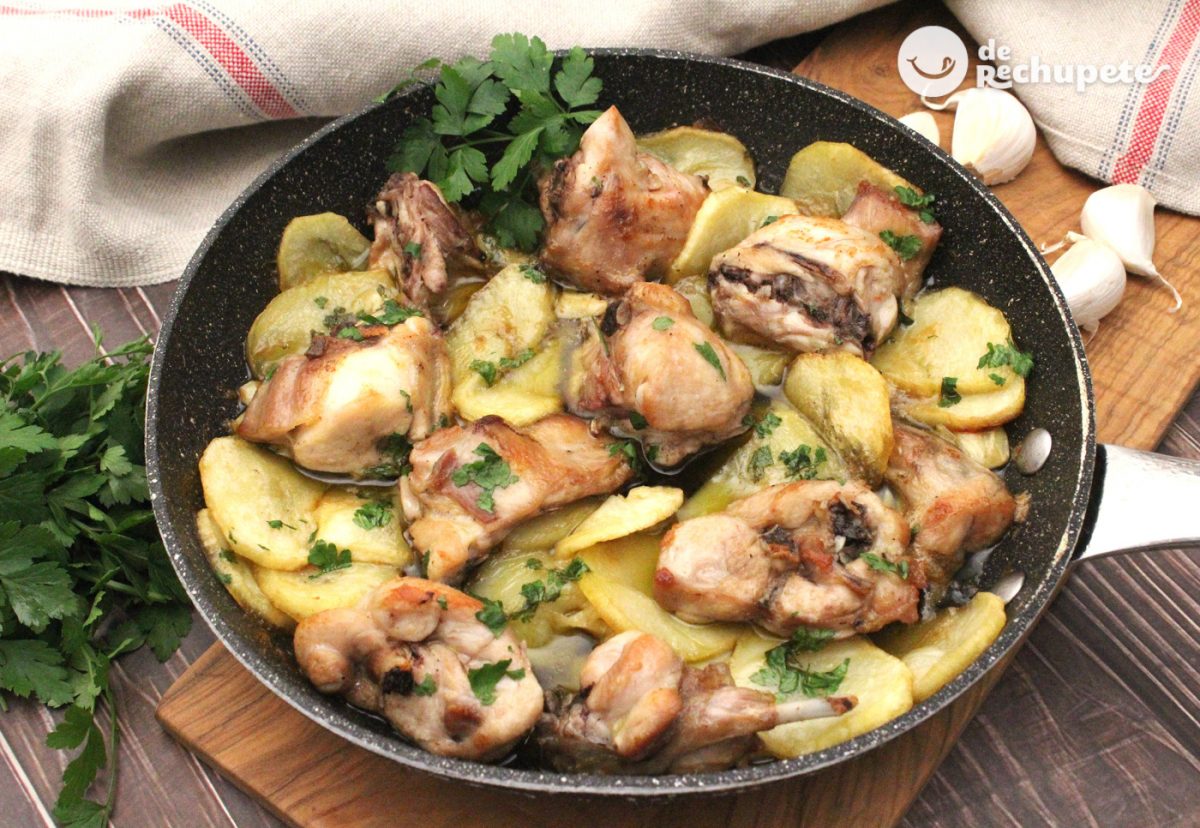 Conejo al ajo cabañil. Una receta tradicional murciana paso a paso