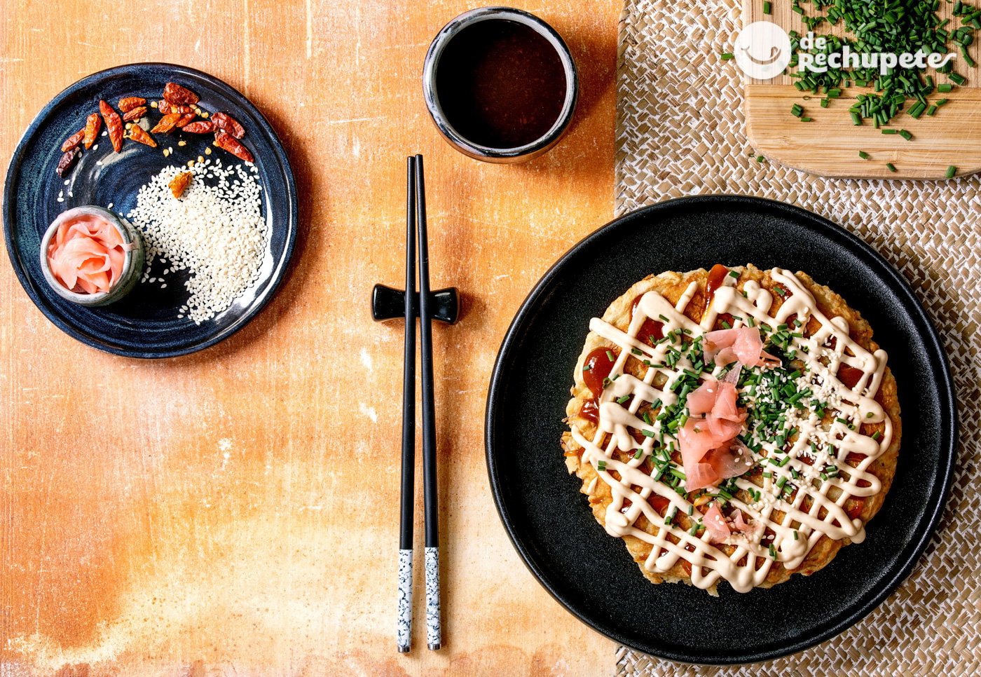 Cómo hacer Okonomiyaki o tortilla japonesa