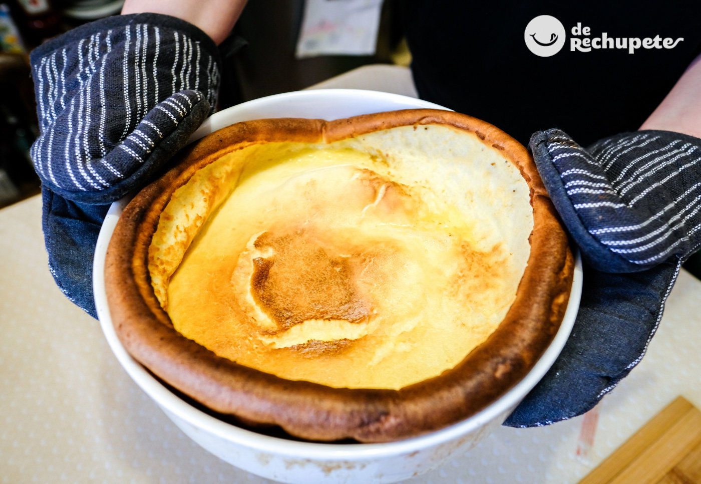 Holandés bebé o panqueque alemán. Versión dulce y salada