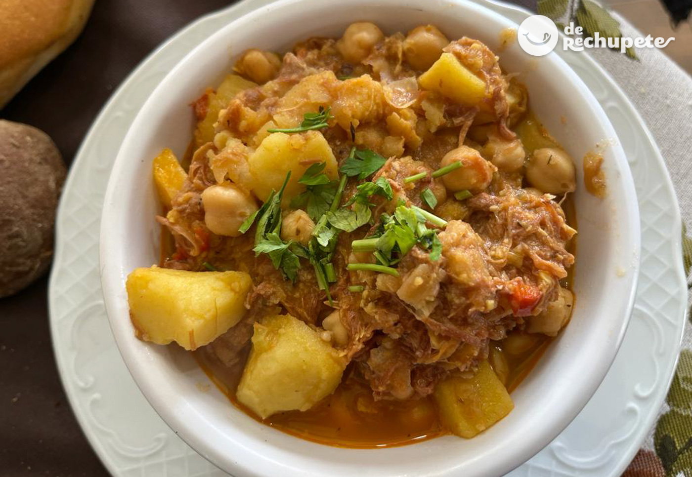 Ropa vieja al estilo canario