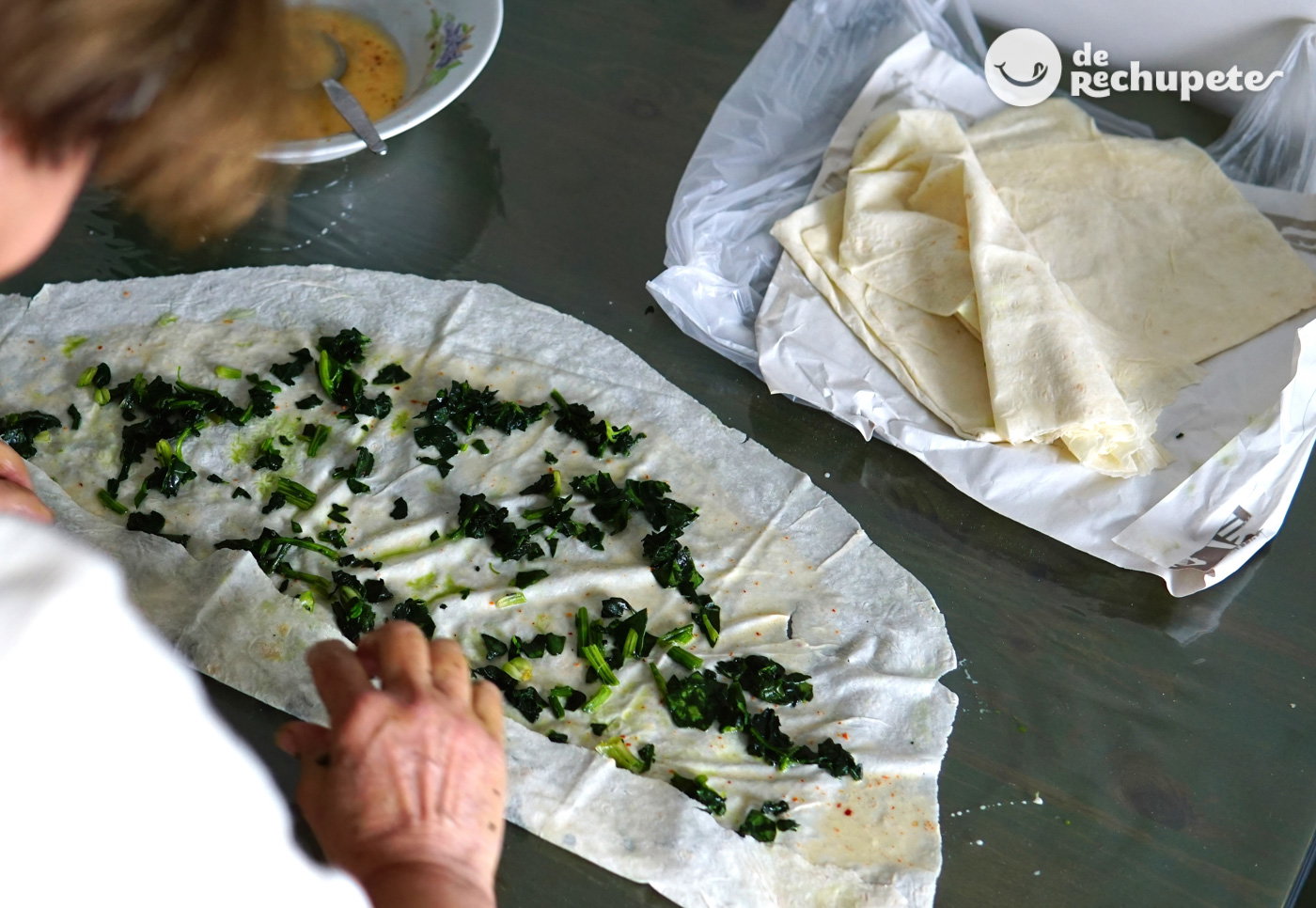 Börek, una lasaña turca con espinacas y queso con mucha personalidad