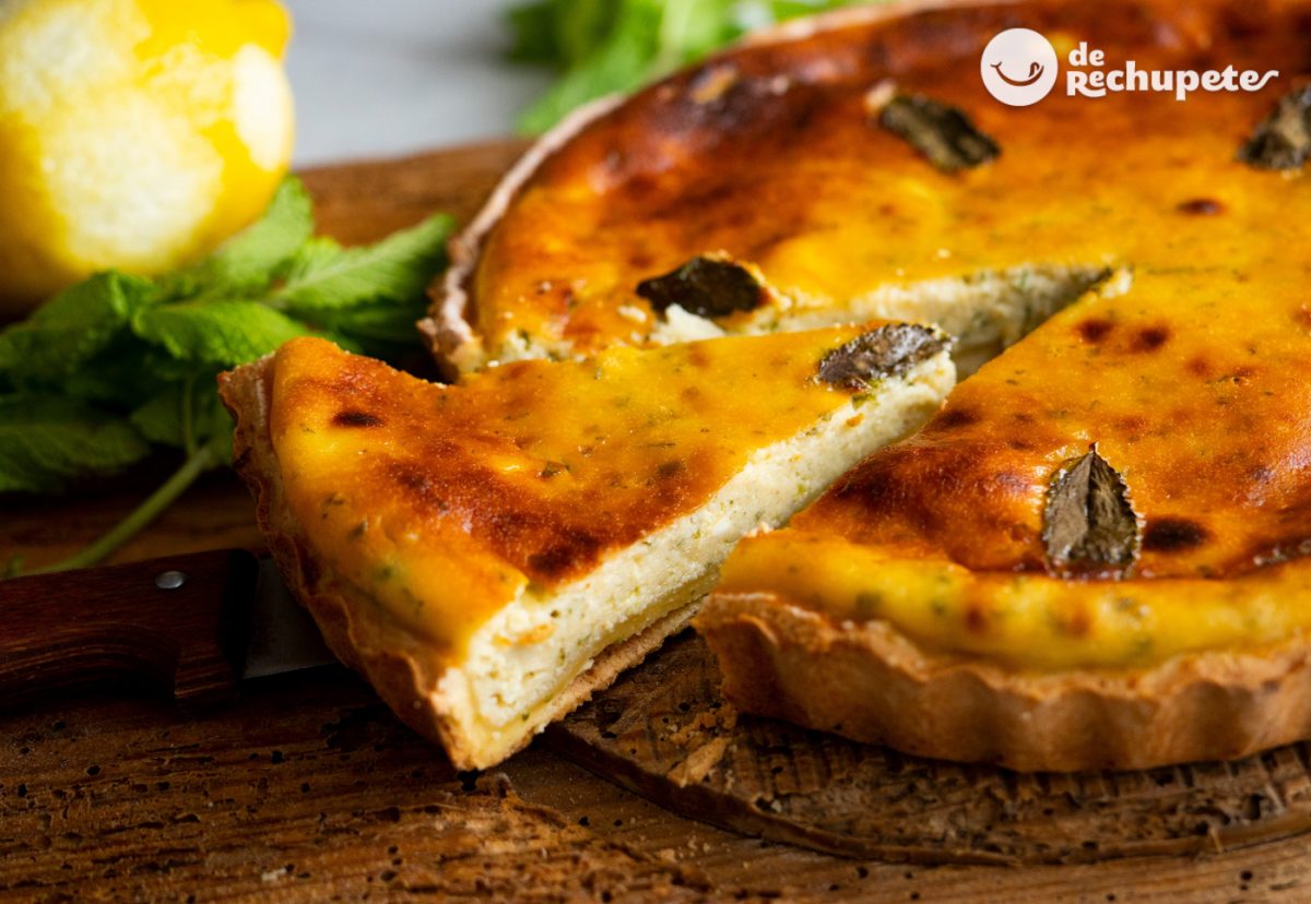 Flaó, tarta de queso típica de Ibiza y Formentera