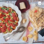 Lumaconi rellenos con espinacas y ricota