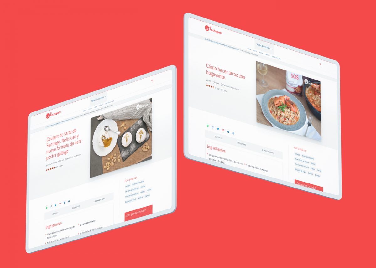 Recetas de rechupete - Colaboración con patrocinadores