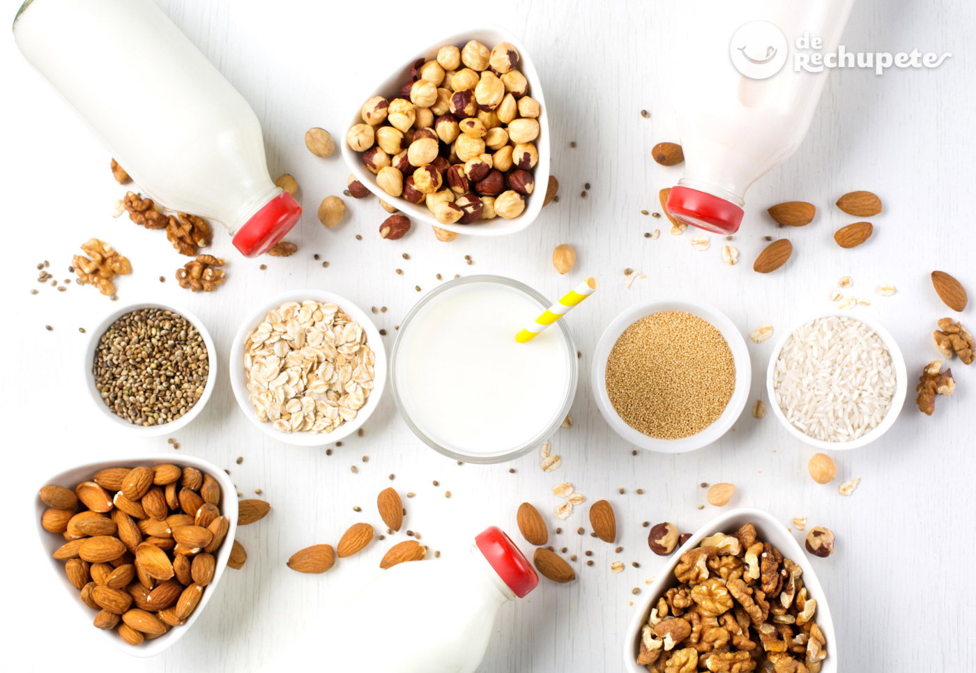 Guía para elegir una buena bebida o leche vegetal