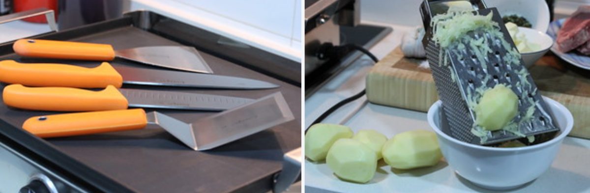 Entrecot a la plancha con patatas