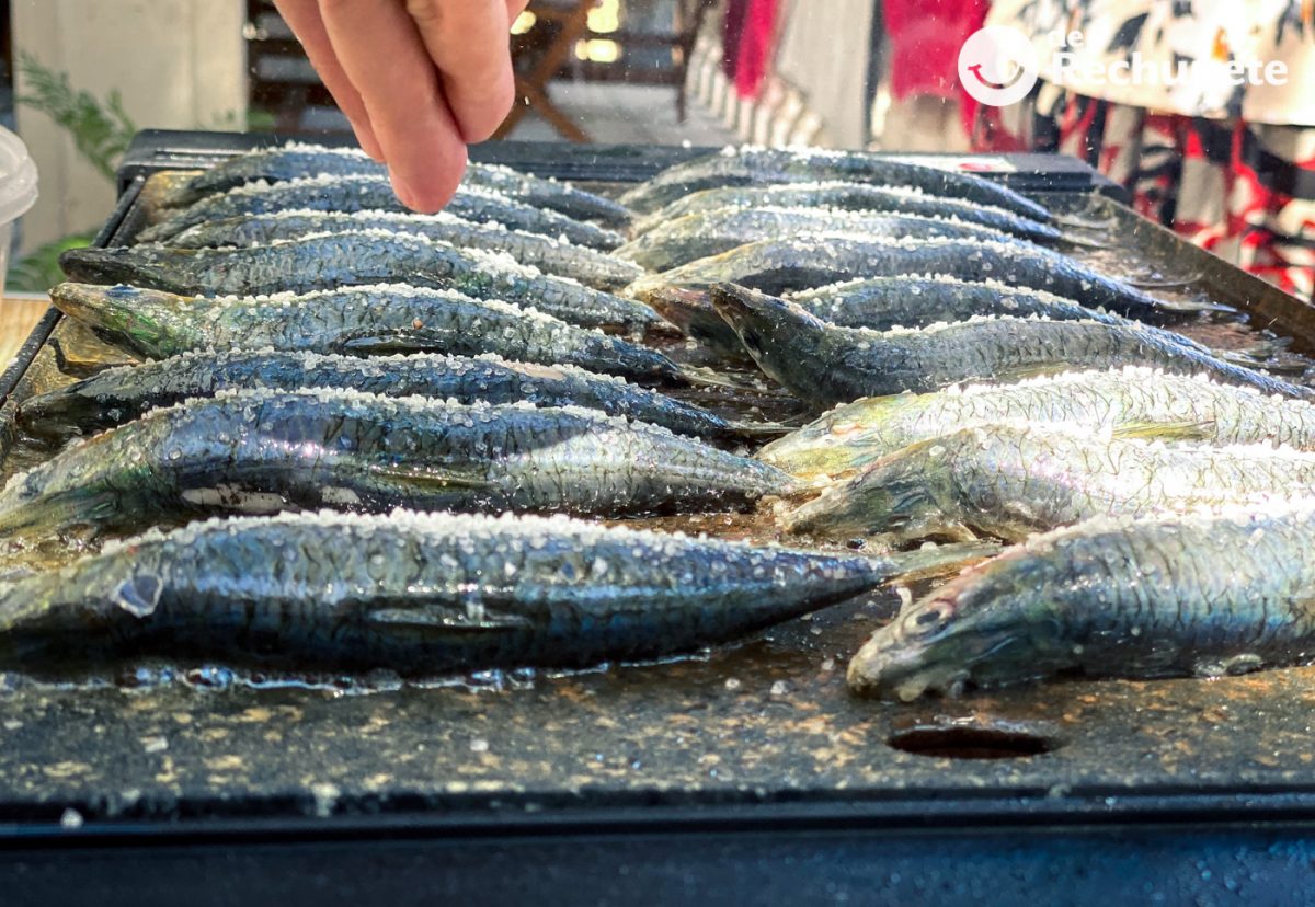 Sardinas a la plancha