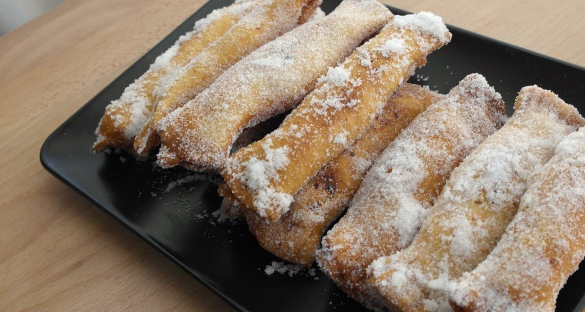 Casadielles o casadiella. receta tradicional asturiana paso a paso