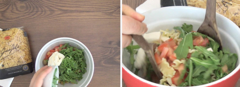Ensalada de pasta fácil. Receta perfecta para días calurosos
