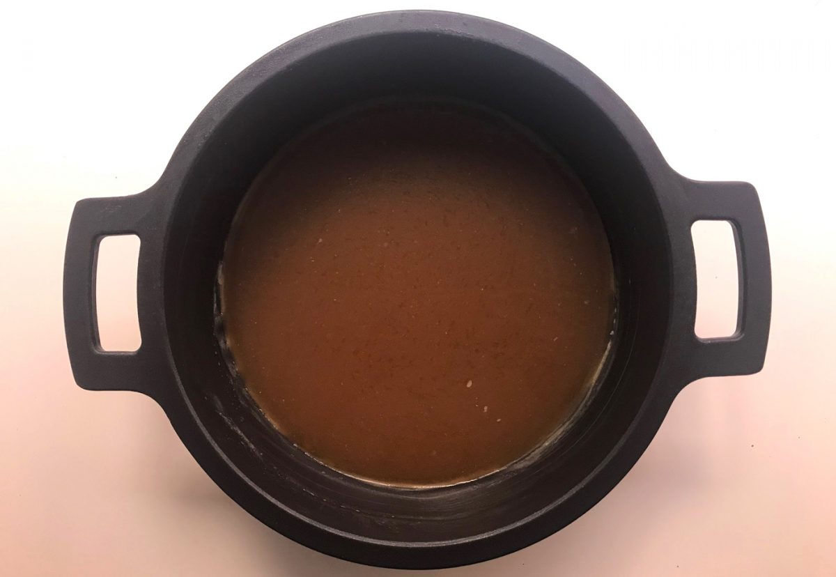 Salsa española con champiñones