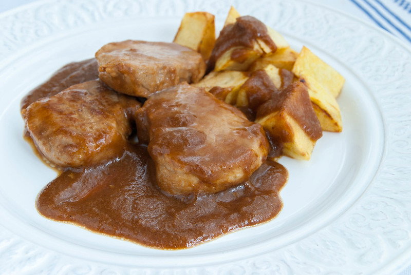 Solomillo de cerdo al whisky. Una tapa sevillana deliciosa