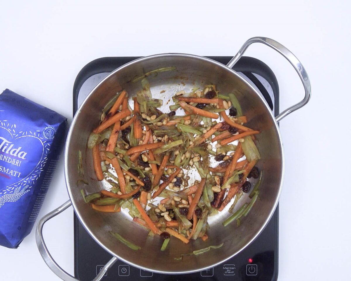 Arroz al estilo marroquí