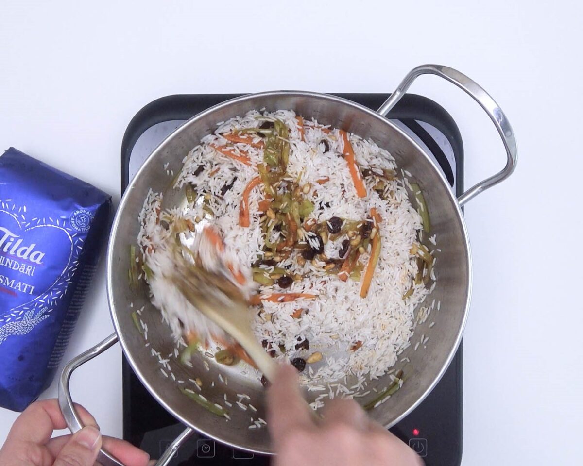 Arroz al estilo marroquí
