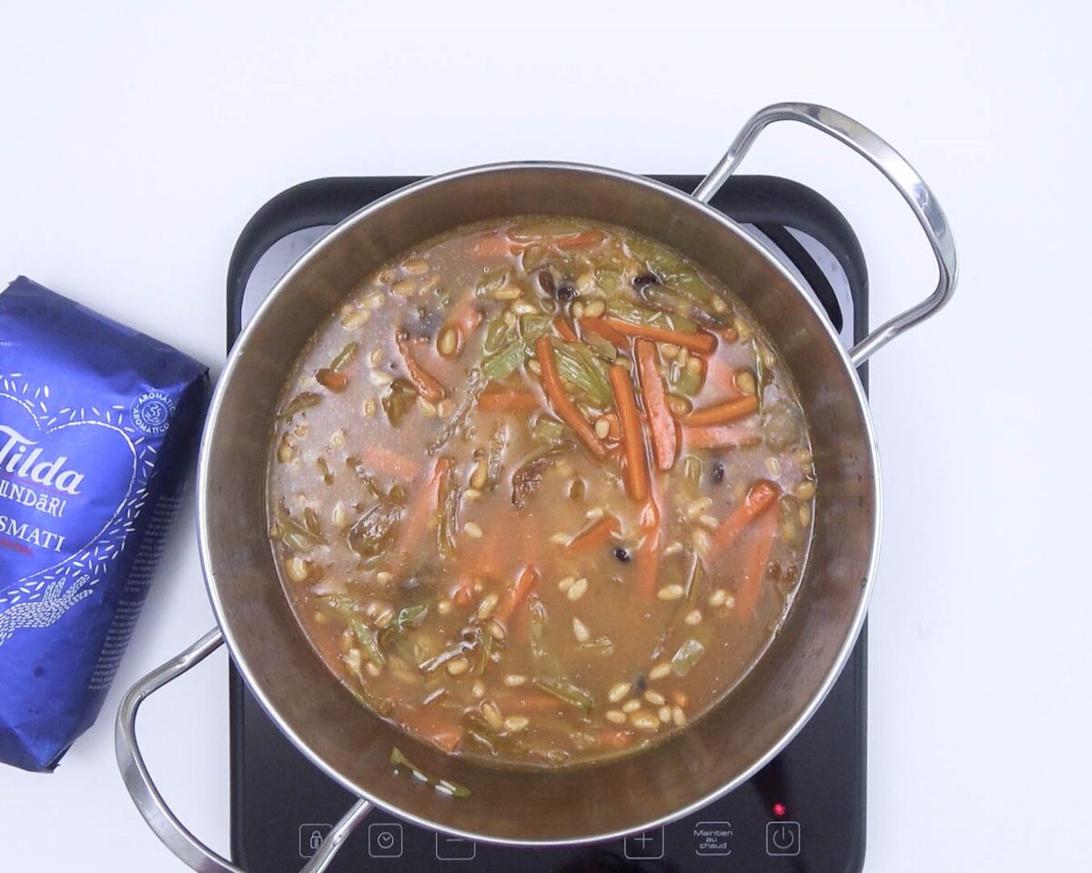Arroz al estilo marroquí