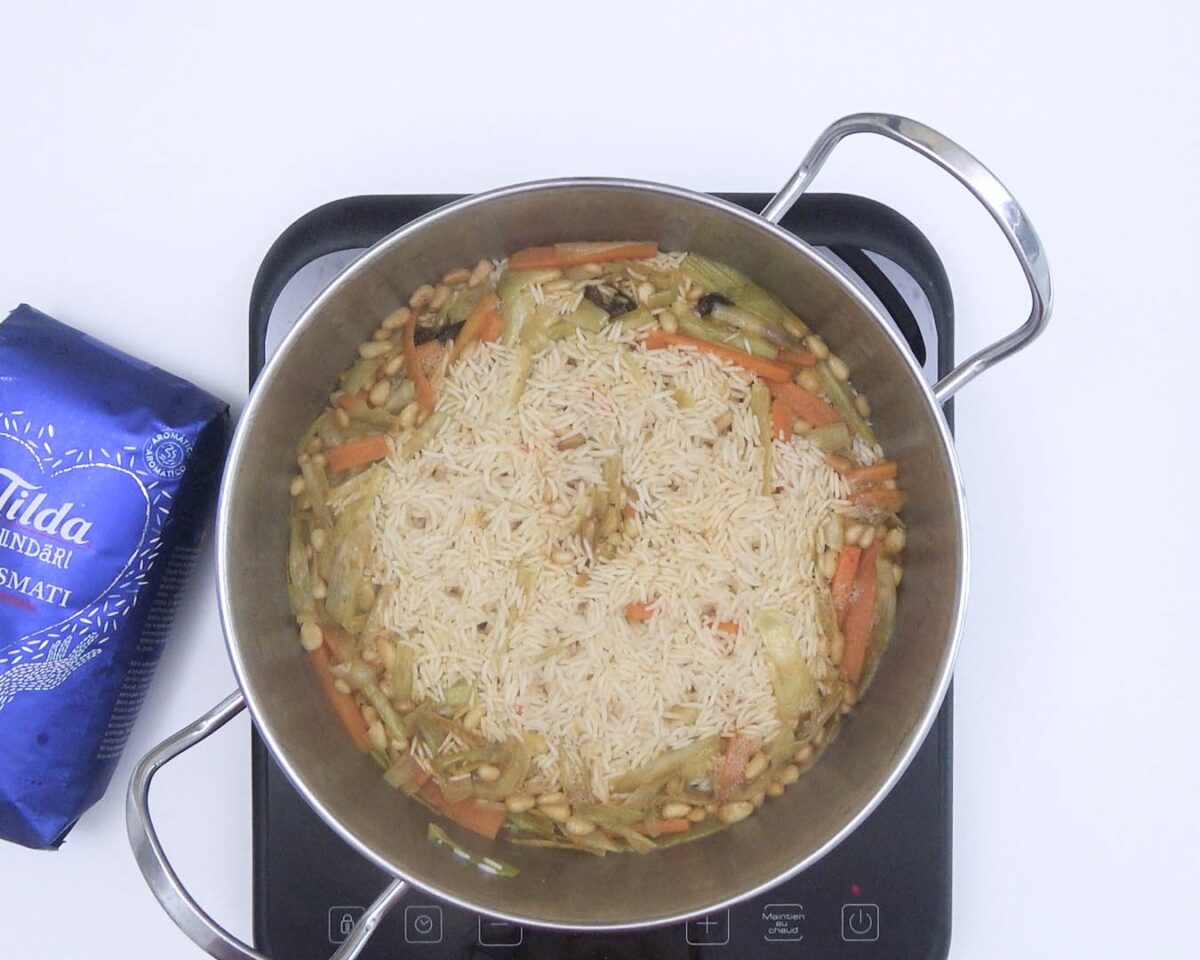 Arroz al estilo marroquí