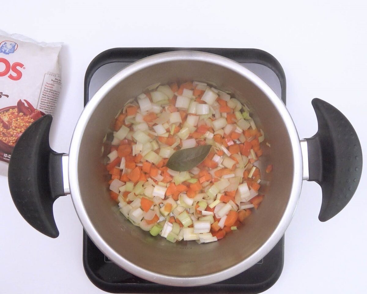 Cómo hacer arroz caldoso con carrilleras