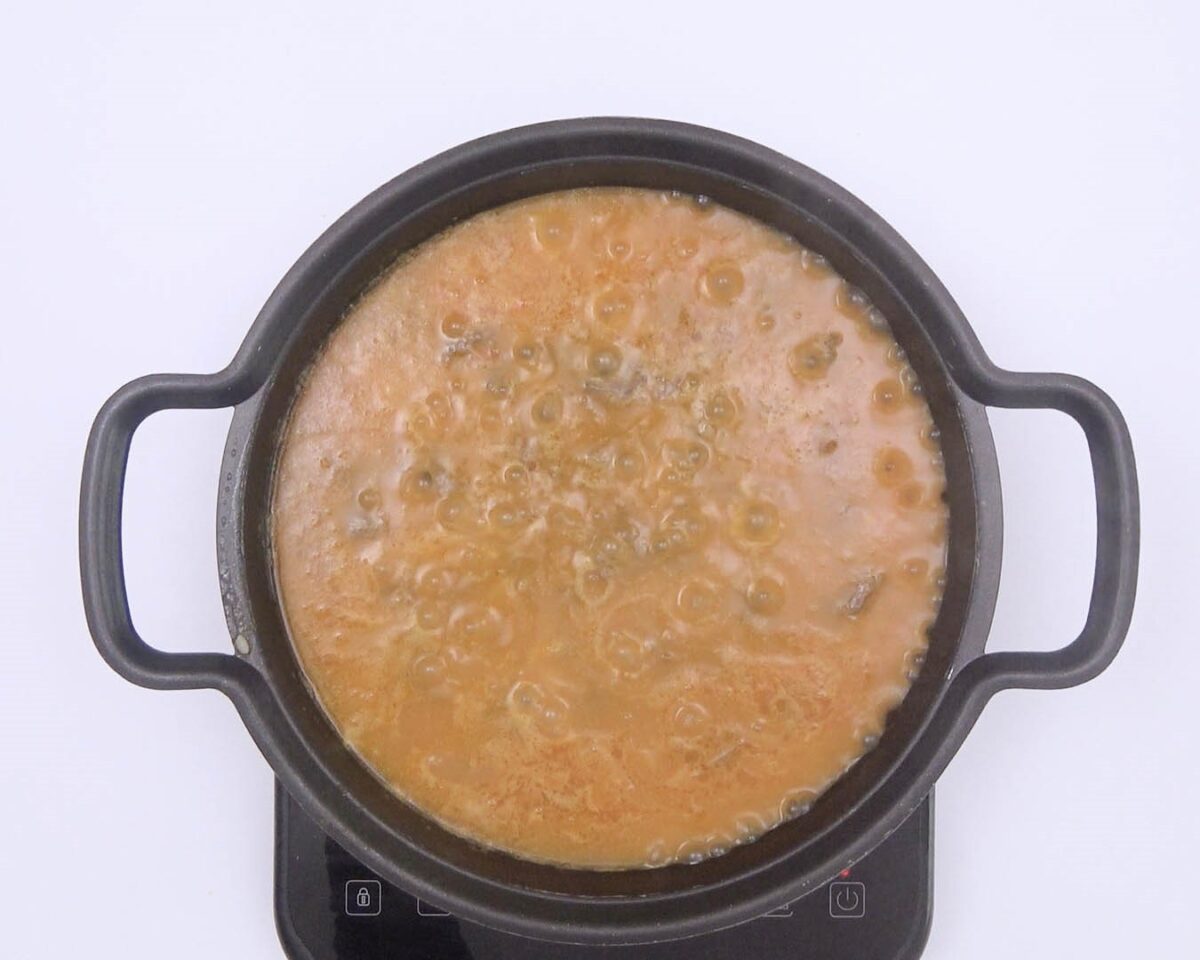 Cómo hacer arroz caldoso con carrilleras