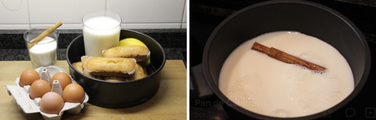 Pan de Calatrava. Receta de un pudin dulce delicioso