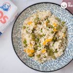 Arroz con verduras. Receta fácil para niños y toda la familia