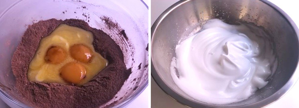 Brazo de gitano de chocolate