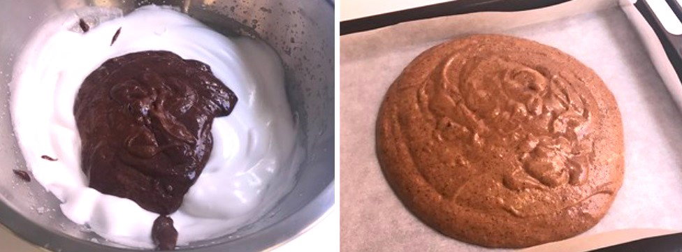 Brazo de gitano de chocolate