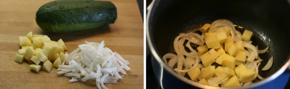 Crema de calabacín fácil. receta ideal para una cena saludable