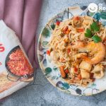 Fideuá de marisco. Receta tradicional valenciana