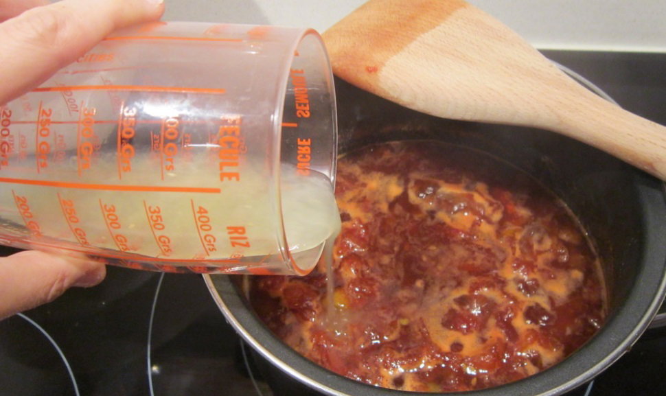 Mermelada casera de tomate