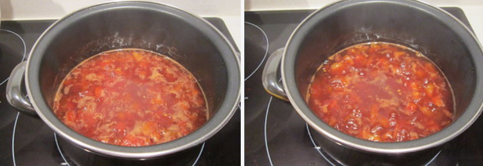 Mermelada casera de tomate