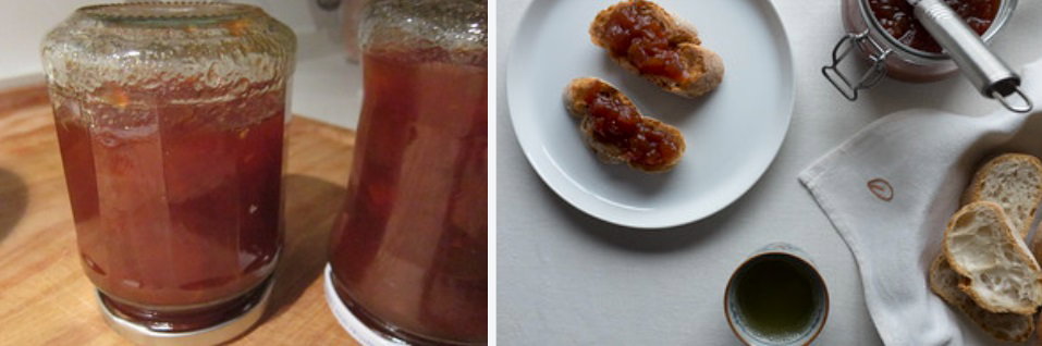 Mermelada casera de tomate