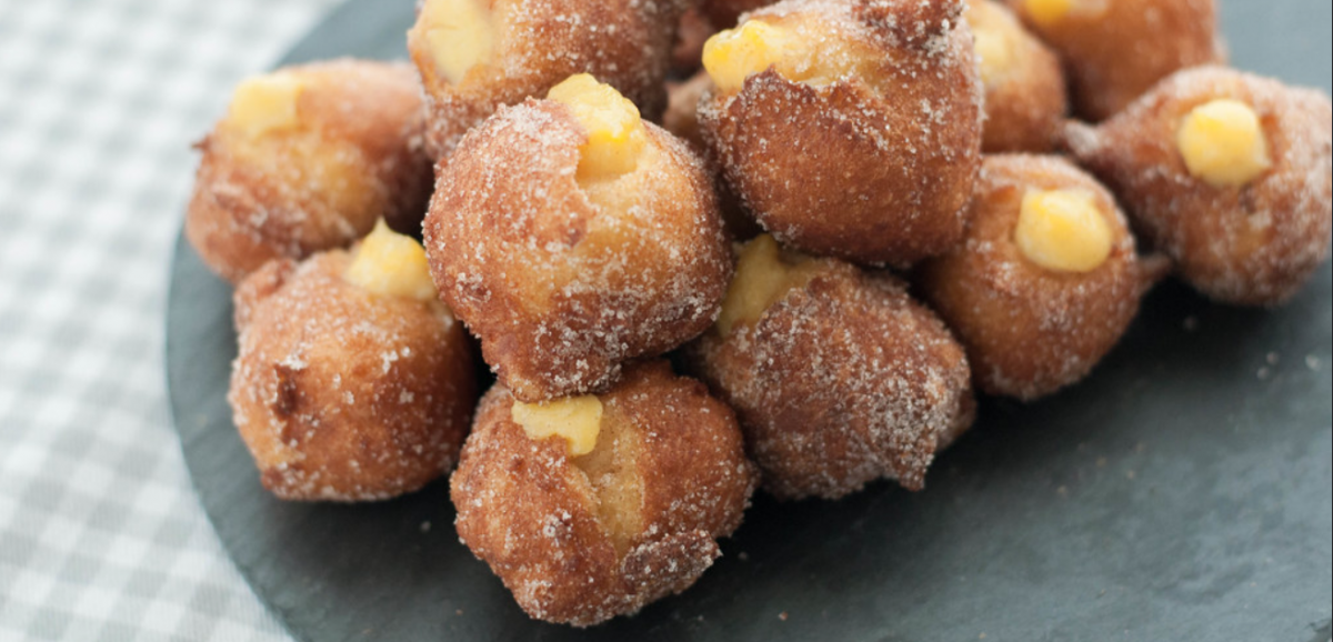 Buñuelos de viento: resultado final