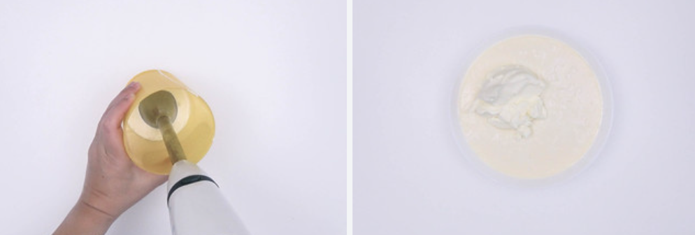 Helado de arroz con leche y canela