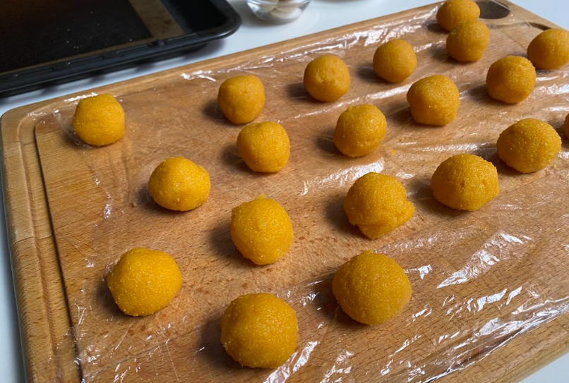 Panellets de calabaza. Receta para celebrar la Castanyada