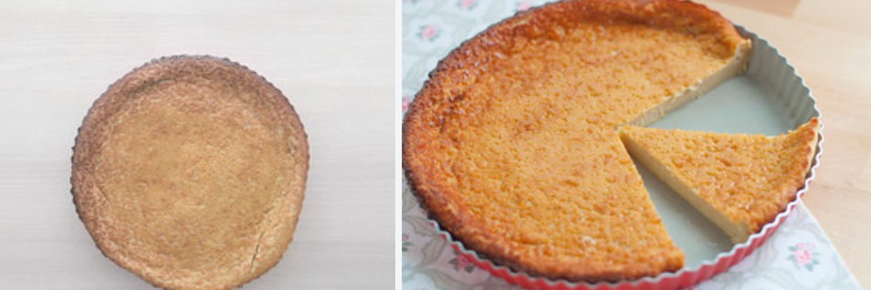 Quesada o tarta fina de queso a la gallega