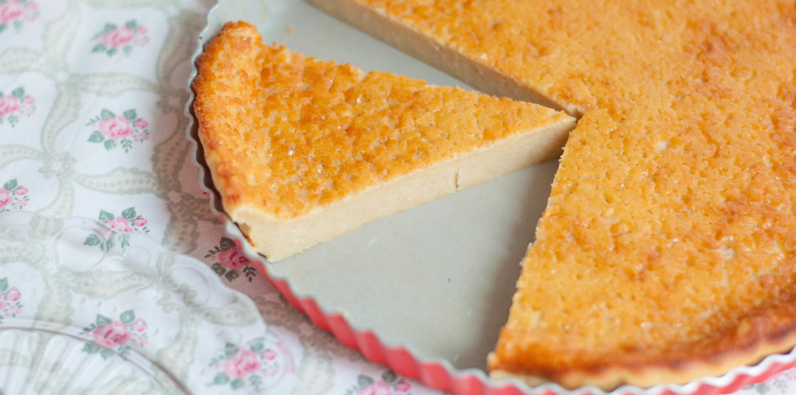 Quesada o tarta fina de queso a la gallega