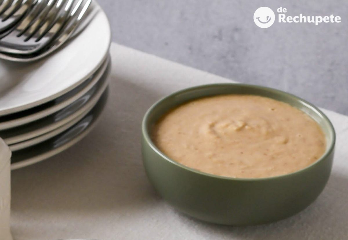 Salsa de almendras casera y cremosa