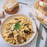 Tagliatelle al funghi. Pasta con setas de otoño