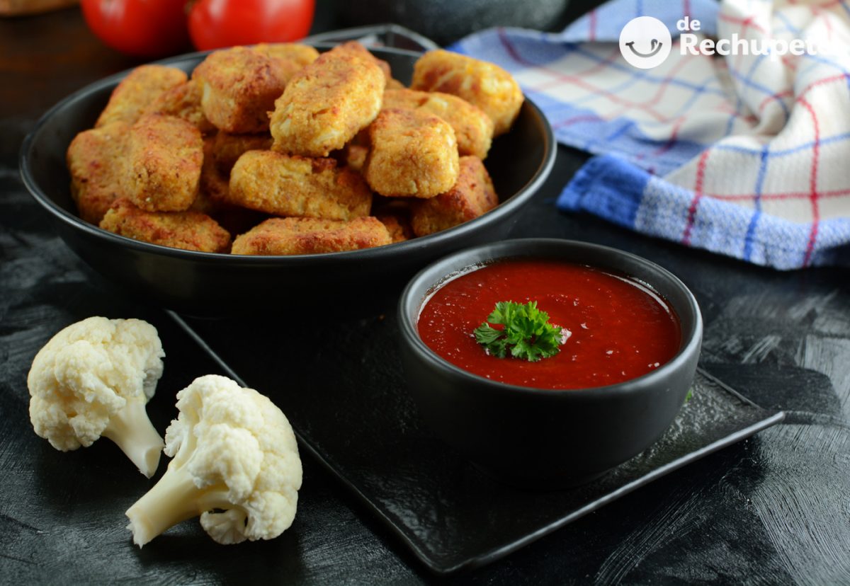 Tater tots de coliflor. Receta de croquetas de coliflor